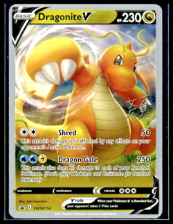 Dragonite V SWSH154 Pokemon 2023 World Championships Promo Card - NEAR MINT - Image 1