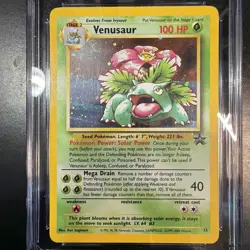 Pokemon (2000) - Venusaur Black Star Promo 13 Holo - CGC 6.5 - Image 2