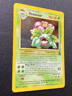 Venusaur LP Pokemon TCG Black Star Promo 13/53 WOTC - Image 4
