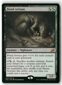 Magic: The Gathering Fiend Artisan Mythic Regular NM - Image 1