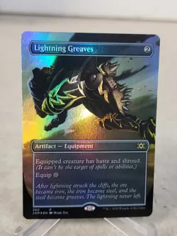 Lightning Greaves (Borderless) Double Masters Foil - Image 1