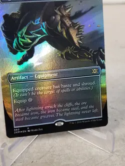Lightning Greaves (Borderless) Double Masters Foil - Image 3
