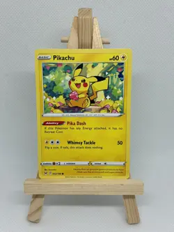 Pikachu 52/196 - SWSH Lost Origin - Common Pokemon TCG 2022 - English - NM/M - Image 1