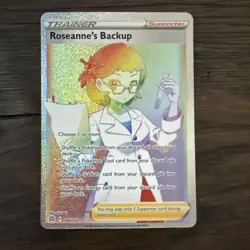 Pokemon Roseanne's Backup 180/172 Secret Rare Rainbow Brilliant Stars NM/M 83 - Image 1