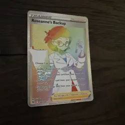 Pokemon Roseanne's Backup 180/172 Secret Rare Rainbow Brilliant Stars NM/M 83 - Image 3