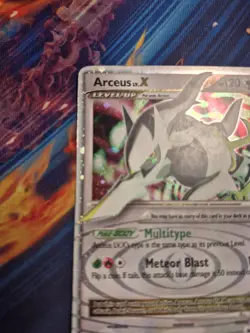 Arceus LV. X DP56 - MP HP - Pokemon Diamond and Pearl Black Star Promo - Image 2