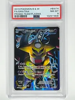 2013 Pokemon B&W Team Plasma Box Giratina BSP BW74 PSA 8 - Image 1