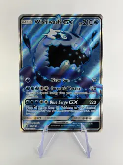 Wishiwashi GX 133/145 Ultra Rare Pokemon TCG Guardians Rising NM - Image 1