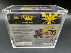 Pokemon TCG Sun & Moon Forbidden Light Elite Trainer Box SEALED w/Acrylic - Image 2