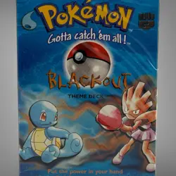 Pokemon Base Set 2 Blackout Theme Deck Factory Sealed WOTC Vintage TCG - Image 1