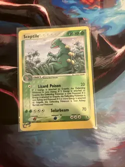 Pokemon TCG - Sceptile EX Ruby Sapphire 11/109 Holo 2003 Rare - Image 1