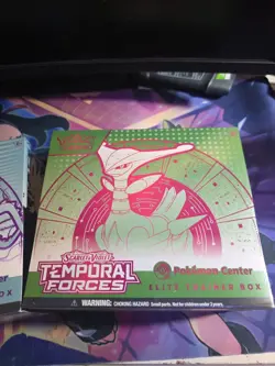 Temporal Forces - Pokemon Center Exclusive Elite Trainer Box ETB (Set of 2) NEW - Image 2
