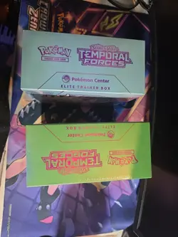 Temporal Forces - Pokemon Center Exclusive Elite Trainer Box ETB (Set of 2) NEW - Image 4