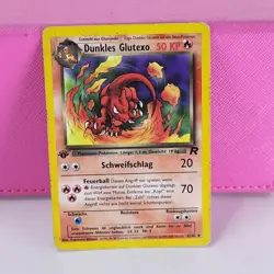 German Dark Charmeleon 1st Edition 32/82 - Team Rocket Pokemon HP/DM - Image 1