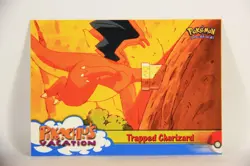 Pokemon Card First Movie #51 Trapped Charizard Blue Logo 1st Print ENG L005874 - Image 1