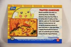 Pokemon Card First Movie #51 Trapped Charizard Blue Logo 1st Print ENG L005874 - Image 2