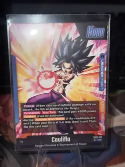 Caulifla FB08-025 Leader Alternate Art Saiyan's Pride Dragon Ball English Card F - Image 2