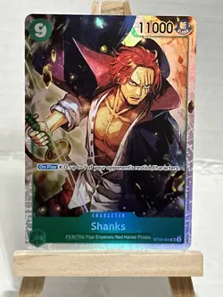 Shanks ST16-004 Green Uta Deck One Piece TCG ENG FOIL - Image 1