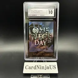 CGC GEM MINT 10 ONE PIECE DAY'25 10 DON !! Card Promo Premium Card Collection 94 - Image 1