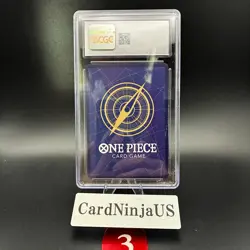 CGC GEM MINT 10 Luffy P-110 ONE PIECE Premium Card 3 Collection ONE PIECE DAY 25 - Image 2