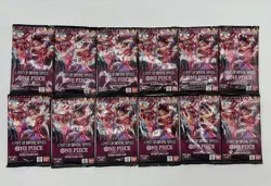 Lot of (12) One Piece English OP-11 A Fist of Divine Speed Booster Packs Sealed - Image 1