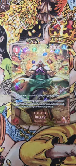 Buggy SP (OP06) OP03-008 Wings of The Captain English One Piece TCG NM - Image 1