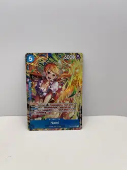 Nami (Alternate Art) OP11-054 A Fist of Divine Speed Foil. English One Piece TCG - Image 1