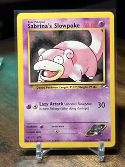 Pokemon Card Lot - Slowpoke/Slowbro - 151/Fossil/Team Rocket - Lp - Image 2