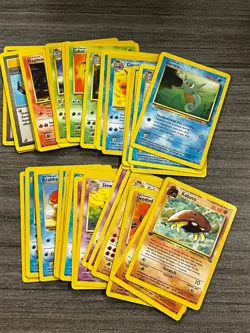 Large Pokemon Card Lot (80+) - Jungle, Fossil, Team Rocket! WOTC Vintage MP/LP - Image 1