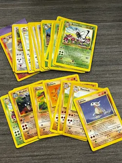 Large Pokemon Card Lot (80+) - Jungle, Fossil, Team Rocket! WOTC Vintage MP/LP - Image 2