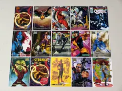 Lot Of 15 Cards - 2023 Upper Deck Skybox Marvel Masterpieces XL UD 5x7 - Image 1