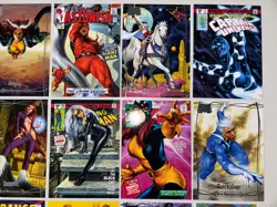 Lot Of 15 Cards - 2023 Upper Deck Skybox Marvel Masterpieces XL UD 5x7 - Image 3
