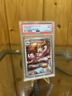 Pokemon TCG Gurdurr Black Bolt 126/086 Illustration Rare PSA 9 Mint - Image 1