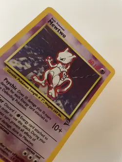 Pokemon Card Mewtwo 10/130 Base Set 2 Holo Vintage WOTC Rare Original 1999 - Image 5
