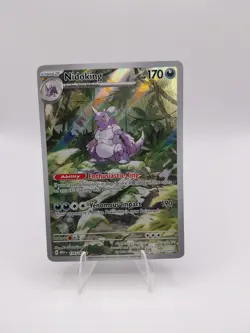Pokemon TCG: Nidoking 174/165 Illustration Rare Scarlet & Violet 151 - Near Mint - Image 1