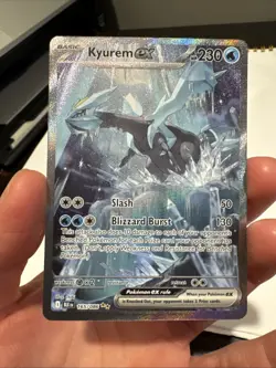 Kyurem EX 165/086 Special Illustration Rare Pokemon TCG SV: Black Bolt New MINT - Image 4