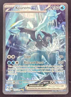 2025 Pokemon SV Black Bolt - BLK EN #165/086 Kyurem ex Special Illustration Rare - Image 1