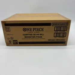 One Piece Card Game OP-13 Carrying On His Will Booster Box Case SEALED English - Image 4