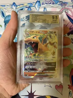 BGS 9.5 ⭐ Pokemon Charizard VSTAR 015 Star Birth Japanese Full Art Card - Image 1