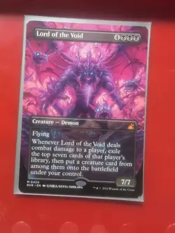 MTG Lord of the Void (Anime Borderless) - Ravnica Remastered Lp - Image 1