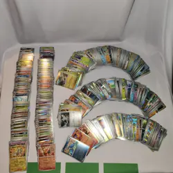 2024-2025 Pokemon TCG 500 Card LOT Random Rare, Uncommon, Common Holo NM+/M - Image 1