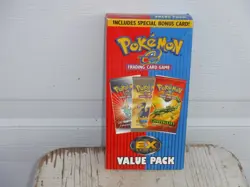 2004 POKEMON EX SERIES VALUE PACK TCG POKEMON USA CARDS BOOSTER PACKS EMPTY BOX - Image 1