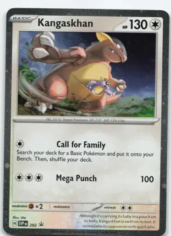 Kangaskhan - (Cosmos Holo) 202 SV: Scarlet & Violet Promo Cards NM Pokemon - Image 1