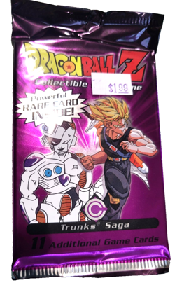 DragonBall Z Trunks Saga 11 Card Booster Pack - Image 1