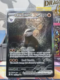 Pokemon TCG Excadrill EX SIR 168/086 SV11B Black Bolt NM/M Pack Fresh Card - Image 1