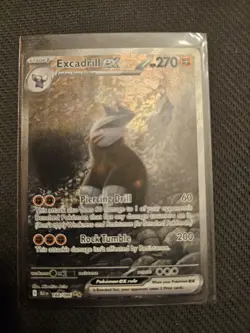 Pokemon TCG Excadrill EX SIR 168/086 SV11B Black Bolt NM/M Pack Fresh Card - Image 1