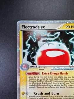 2004 Pokemon Electrode ex Fire Red & Leaf Green 107/112 Holo - Image 2