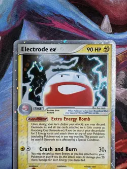 Electrode ex 107/112 FireRed & LeafGreen Holo Rare EX Pokemon - Image 3
