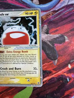 Electrode ex 107/112 FireRed & LeafGreen Holo Rare EX Pokemon - Image 4