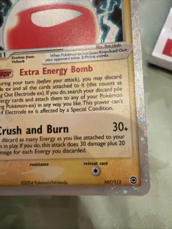 Electrode EX 107/112 Holo Firered & Leafgreen Rare Pokemon Card LP - Image 5